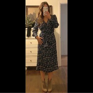 Halogen Wrap Dress size Small